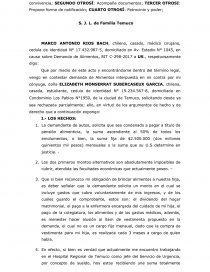 Contestación demanda y demanda reconvencional - Trabajos - Felipe Edgardo  Villagran Santander