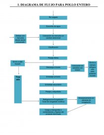 DIAGRAMA DE FLUJO PARA POLLO ENTERO - Apuntes - ngt180210