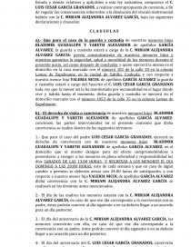 Contrapropuesta de convenio divorcio incausado - Trabajos - Fercorm