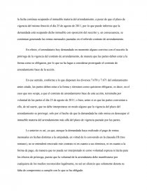 DEMANDA DE DESAHUCIO ESTADO DE MÉXICO - Prácticas o problemas - Juana Garces