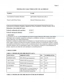 PRUEBAS DE CARACTERIZACIÓN DE ALCOHOLES
