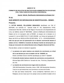 FORMATO DE SOLICITUD DE RECTIFICACION ADMINISTRATIVA DE ESTADO - Apuntes -  CMLP43LAMEJOR