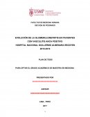 EVOLUCIÓN DE LA GLOMERULONEFRITIS EN PACIENTES CON VASCULITIS ANCA POSITIVO