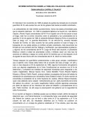 INFORME EXPOSITIVO SOBRE LA TOMA DEL PALACIO DE JUSTICIA