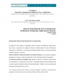 Hacia la Federalización de la Comunicación