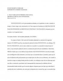 CONTESTACION A INCIDENTE DE PENSIONES VENCIDAS - Apuntes - Gaby82Acosta