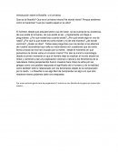 Introducción sobre la filosofía y el universo