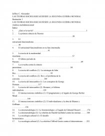 LAS TEORIAS SOCIOLOGICAS DESDE LA SEGUNDA GUERRA MUNDIAL - Ensayos - RolHard