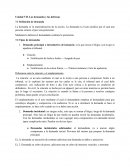 Demandas y defensas