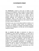 La Investigación Integral