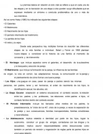 CICLO VITAL DE LA FAMILIA. - Documentos de Investigación - Daniel Caceres