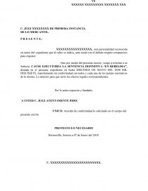 CAUSE EJECUTORIA LA SENTENCIA DEFINITIVA “EN REBELDÍA” - Tutoriales -  davidabreu8558