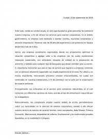 Modelo carta de presentacion empresa - Trabajos - Rosangelus