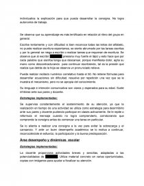 Modelo de informe niño 9 años, Área afectiva y conductual - Informes -  ssaucop