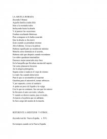 LA ABUELA ROBADA Y REFERENTE A MESTIZOS Y OTROS. Página 1