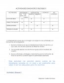 Actividades diagnotico bloque ll