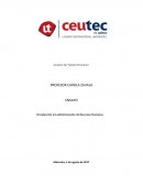 Introducción a la administración de Recursos Humanos