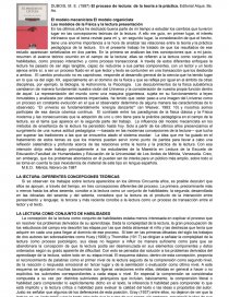 El modelo mecanicista El modelo organicista - Apuntes - Natalia González