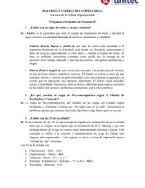 Gerencia De La Cultura Organizacional Preguntas Potenciales De Examen Ii Resumenes Francisco0511