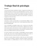 Trabajo final de psicología