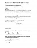 Funcion de produccion cobb douglas