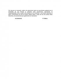 CARTA COMPROMISO CFE - Apuntes - pau2085