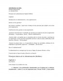 Introducción a la Administración y a las organizaciones