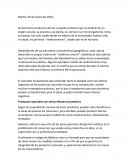 La comida.Productos naturales