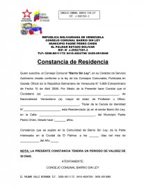 Formatos de consejos Comunales - Informes - Carlos Yepez