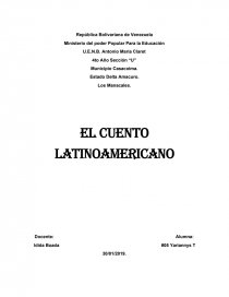 EL CUENTO LATINOAMERICANO - Tareas - emiljosesubero