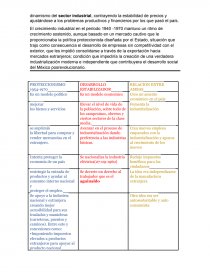 Características del proteccionismo y desarrollo estabilizador - Tareas -  2053498