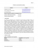 Pruebas de caracterización de Aminas