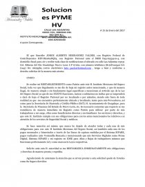 Carta Patronal Para Imss