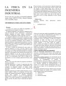 LA FISICA EN LA INGENIERIA INDUSTRIAL