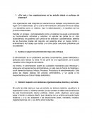 ¿Por qué a las organizaciones se les estudia desde un enfoque de sistemas?