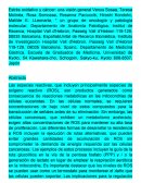 Estrés oxidativo y cáncer