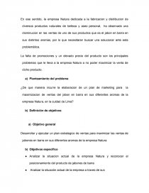 Plan de marketing Natura - Monografías - Caroline Mantilla