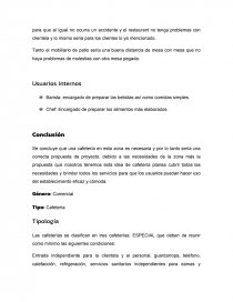 Metodología de una cafeteria - Documentos de Investigación - Ángel Martínez