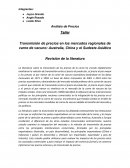 Transmisión de precios en los mercados regionales de carne de vacuno: Australia, China y el Sudeste Asiático