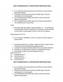 RECTA PRESUPUESTAL O RESTRICCIÖN PRESUPUESTARIA