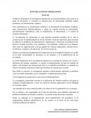 ENSAYO INVESTIGACION DE OPERACIONES