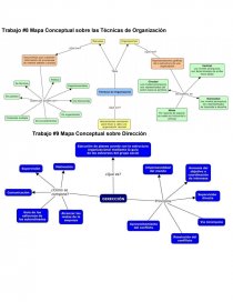 Mapa Conceptual sobre las Técnicas de Organización - Trabajos -  federico08054