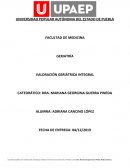 Valoración Geriátrica Integral