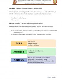 EL MÉTODO DIALECTICO - Monografías - lalonegro15