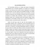 Las comunidades primitivas