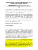 MONITOREO AGROMETEOROLÓGICO Y FENOLÓGICO DEL CULTIVO DE QUINUA EN LA REGIÓN DEL ALTIPLANO