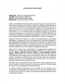 ALEGATOS DE CONCLUSION - Informes - karol_09
