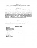 Prueba azul de metileno para materiales pétreos