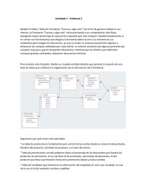 Ferretería “Tuercas y algo más” - Informes - Eneidys Castellano