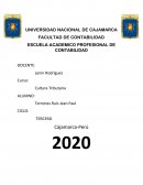 Historia de los tributos en el Peru